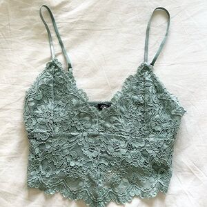 Zara Lace Cropped Cami
